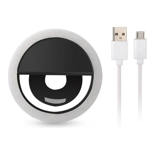 ARO DE LUZCELULAR RECARGABLE USB led rgb