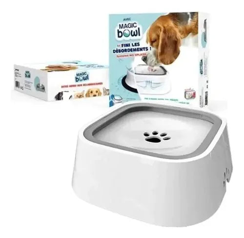 🐾 Plato Bebedero Antiderrame – Agua Limpia y Sin Desastres 1L