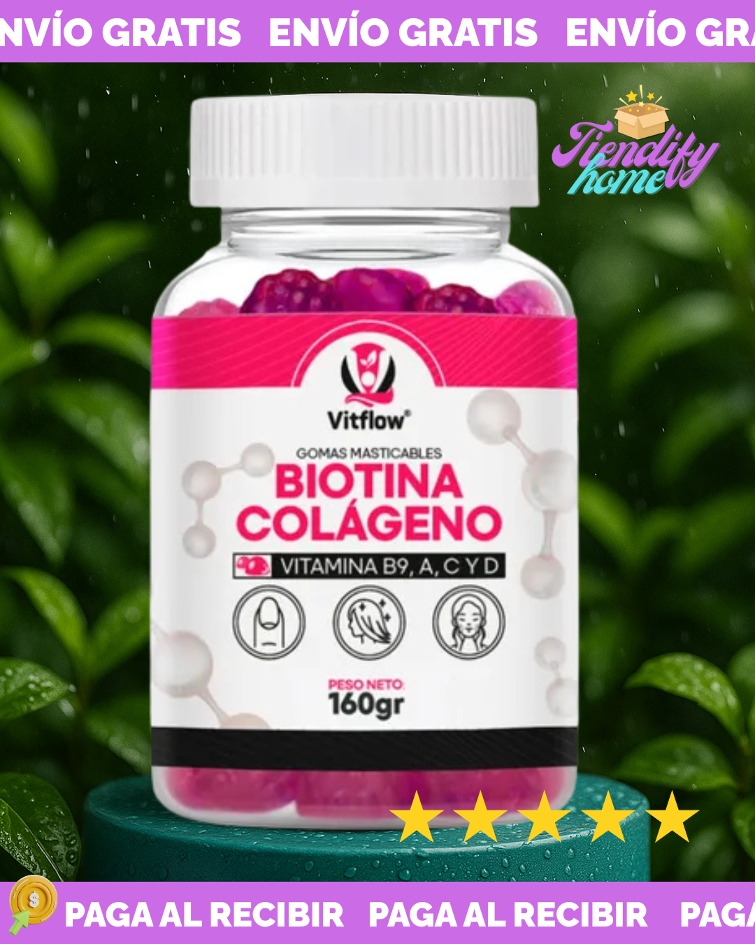 GOMAS BIOTINA COLAGENO