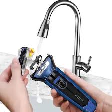 Geemy GM-566 Azul - Afeitado Eléctrico 3 en 1 💈