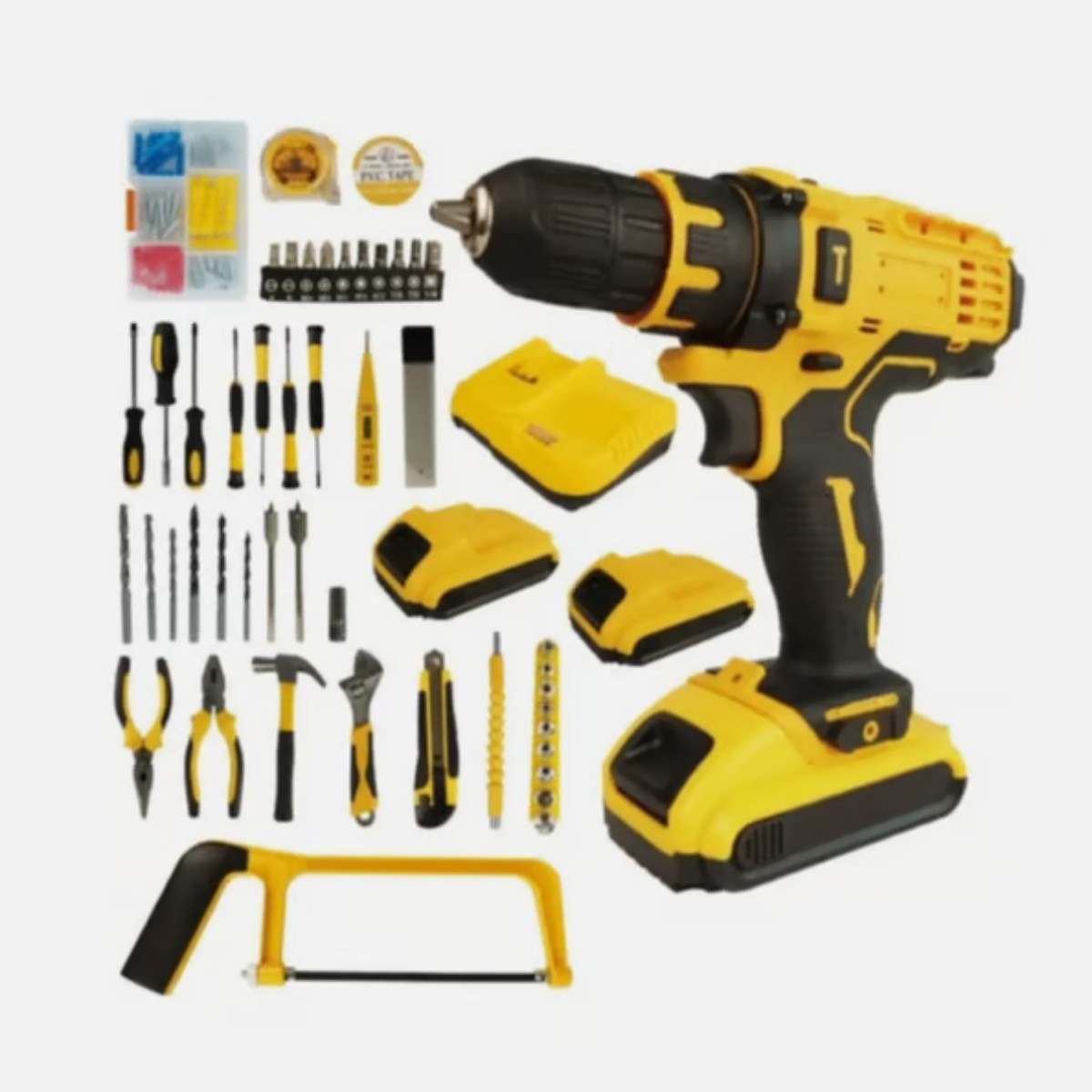 Kit De Herramientas Taladro 90 Piezas