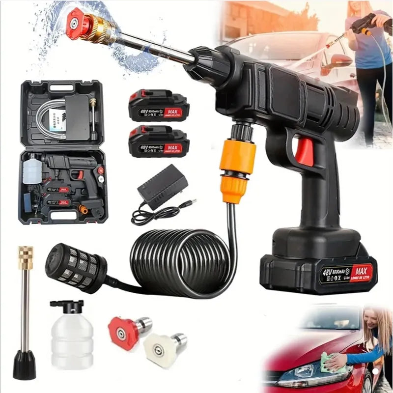 HIDROLAVADORA INALAMBRICA PORTATIL 2 BATERIAS