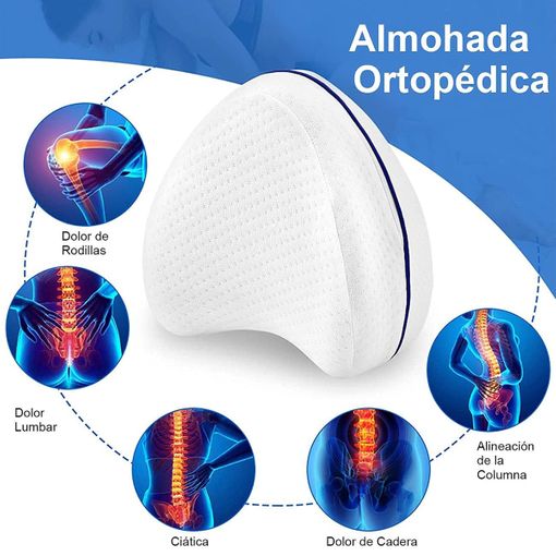 🛏️ Almohada Ortopédica Entrepierna – Descansa Mejor Cada Noche