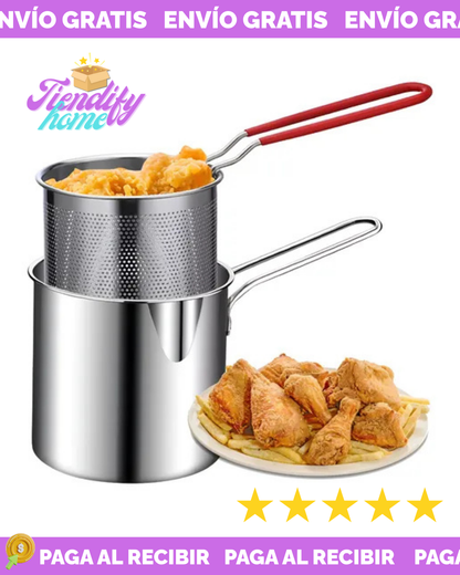 Olla Freidora Profunda Aceite Canasta