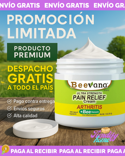 🐝Beevana crema alivida dolores 2X1 - Mejora tu salud y recupera tu vida sin dolores