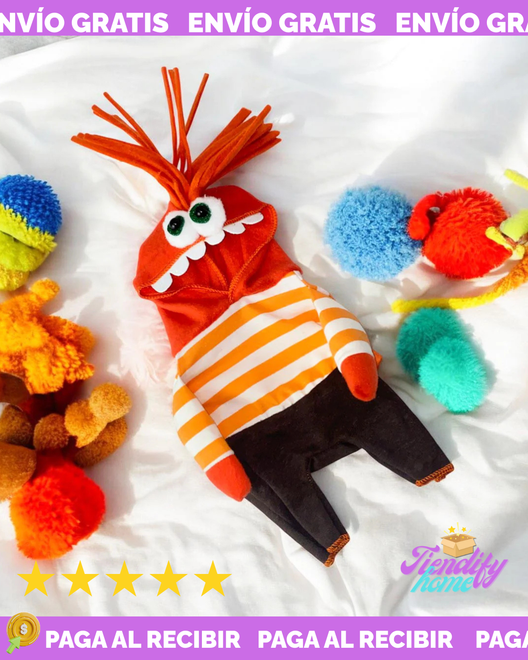 Disfraz Mascota Ansiedad Hallowee DANS04