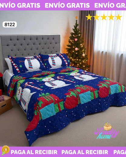 Edredón Unifaz Navidad 140x190cm