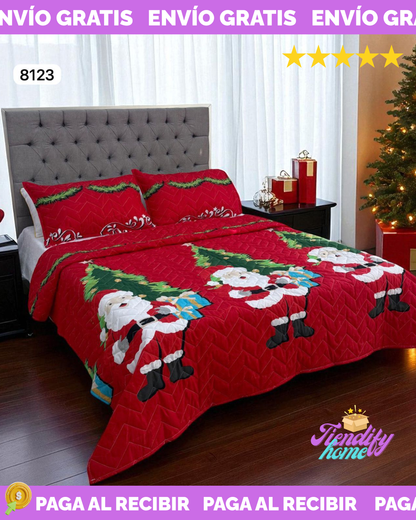 Edredón Unifaz Navidad 140x190cm