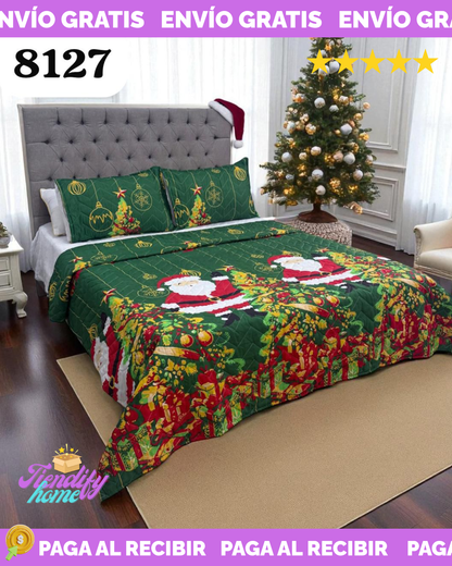 Edredón Unifaz Navidad 140x190cm