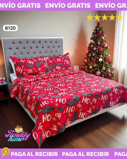 Edredón Unifaz Navidad 140x190cm