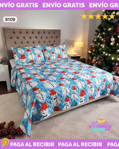 Edredón Unifaz Navidad 140x190cm
