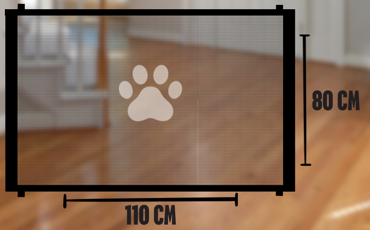 BARRERA MALLA SEGURIDAD MASCOTA BEBE 200