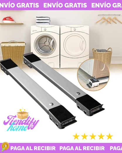 Soporte multifuncional para lavadora móvil