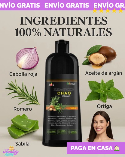 SHAMPOO CUBRE CANAS MALAYA CON TRATMIENTO