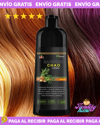 SHAMPOO CUBRE CANAS MALAYA CON TRATMIENTO