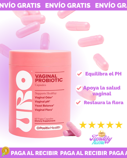 Uro Vaginal Probiotics 60 Capsulas