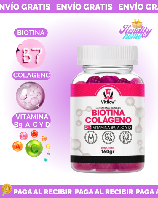 GOMAS BIOTINA COLAGENO
