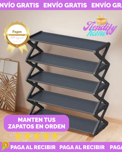 🥿 Organizador Zapatero 5 Niveles – Optimiza tu espacio y luce un hogar impecable