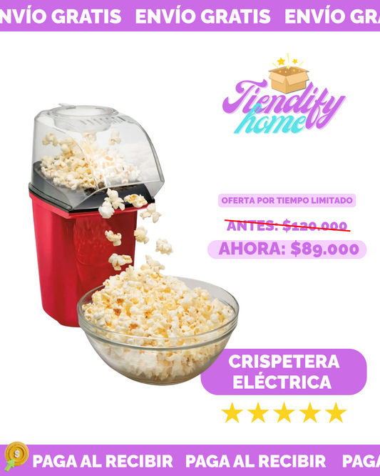 Maquina Crispetera Electrica De Aire Para Palomitas De Maiz