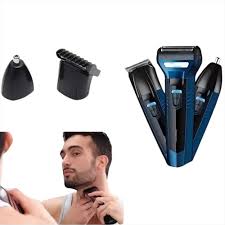 Geemy GM-566 Azul - Afeitado Eléctrico 3 en 1 💈