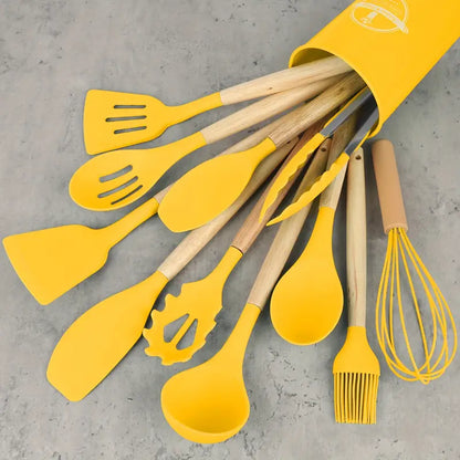 Set De Utensilios De Cocina 12 Piezas