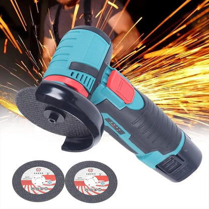 Mini Pulidora Amoladora Inalambrica Portatil 12V Doble Bateria