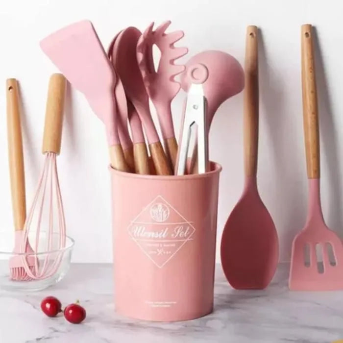 Set De Utensilios De Cocina 12 Piezas