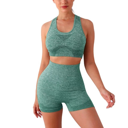CONJUNTO DEPORTIVO SHORT + TOP 💪🏻